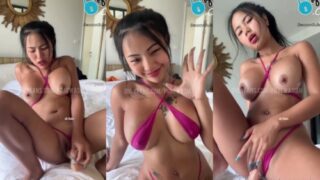 คลิปหลุด Onlyfans praewasian สาวหน้าหมวยผิวเข้ม หุ่นอย่างน่าเย็ด จัดพี่โด้ยาว 10 นิ้ว จับยัดหีรัวๆจนน้ำเงี่ยนไหล นั่งโยกเอวยัดควยมิดลำขย่มอย่างมันเสียวมาก