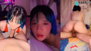 คลิปหลุด Onlyfans u235061000 น้องโบอิ้ง คอสเพลย์ยั่วเย็ดโดนแฟนจับโม๊คควยเลียหี 69 ถอดชุดขึ้นคร่มขย่มควยเย็ดสดครางเสียวโดนจับซอยหีกระแทกท่าหมารัวๆ