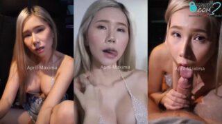 คลิปหลุด น้องเอพริล สาวสวยงานดีใส่ชุดบิกินี่ยั่วเย็ดเล่นเสียวในรถโม๊คควยชายเดี่ยวก่อนขึ้นขย่มโยกควย โดนจับซอยหีเย็ดรัวๆเด้าหีรถโยกเด้ดจัดนมใหญ่ซอยหีไม่ยั้งเกือบแตกในชักแตกเต็มหน้า