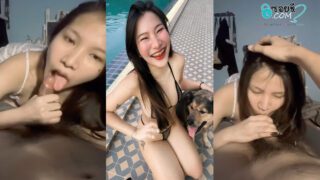 คลิปหลุด สาวนมใหญ่โม๊คควยแฟนอย่างเสียว ตื่นมาก็หิวไอติมเลย จับเขี่ยแล้วโม๊คจนแข็ง ดูดสดอมอย่างเด็ดโคตรน่าเย็ดสุดๆ